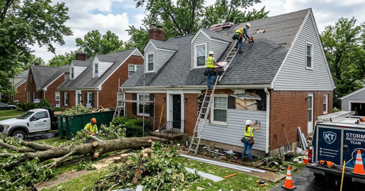 How to Choose a Storm Damage Repair Contractor in Ellerslie Lexington