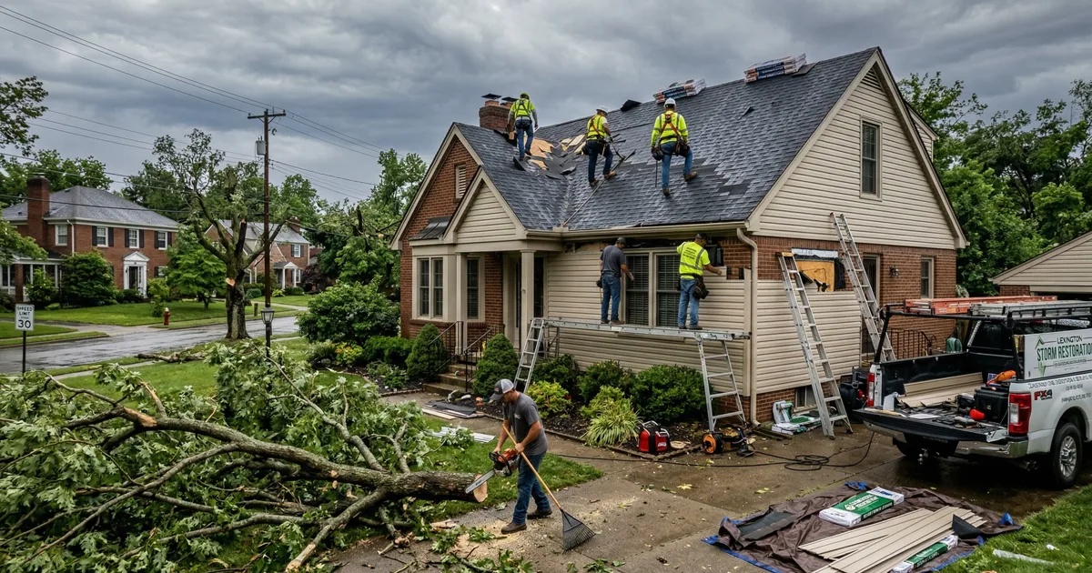 Spring Storm Damage Repair Checklist for Chevy Chase Homeowners | Handy ...